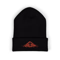 October Limited Cross Beanie — Embroidered
