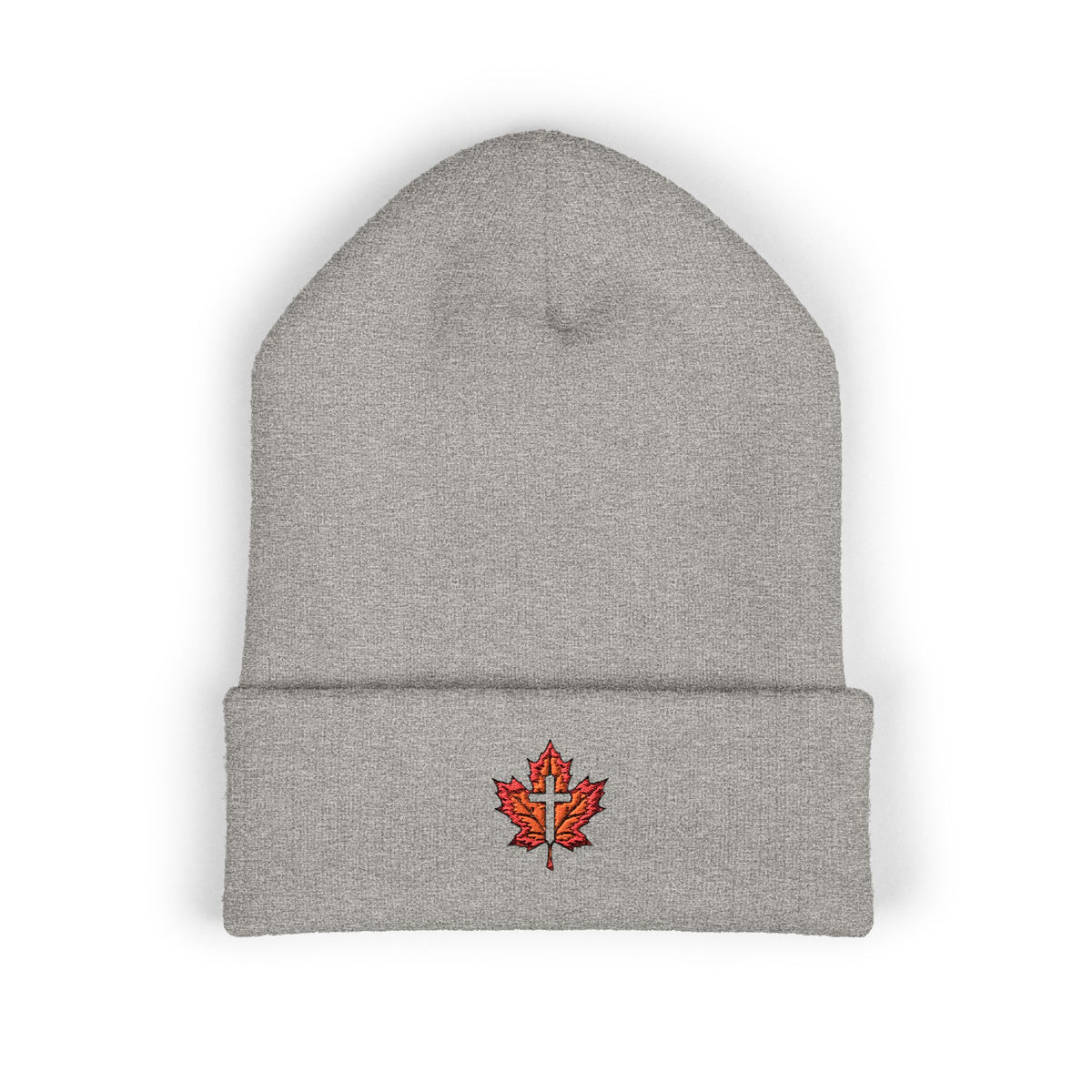 Leaf Limited Cross Beanie — Embroidered
