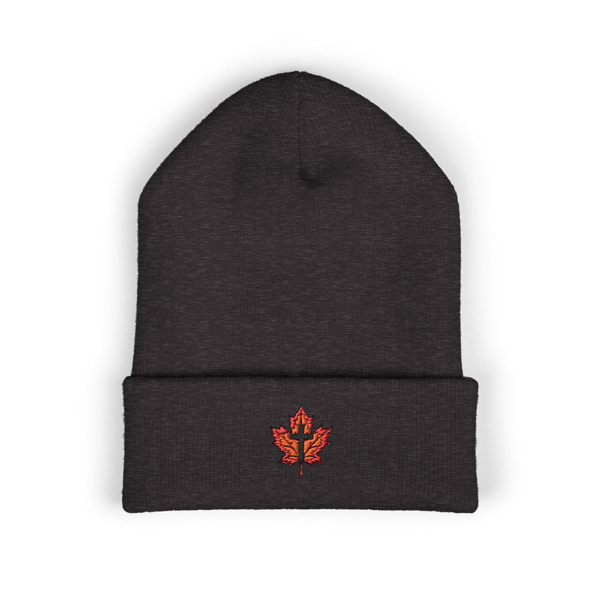 Leaf Limited Cross Beanie — Embroidered
