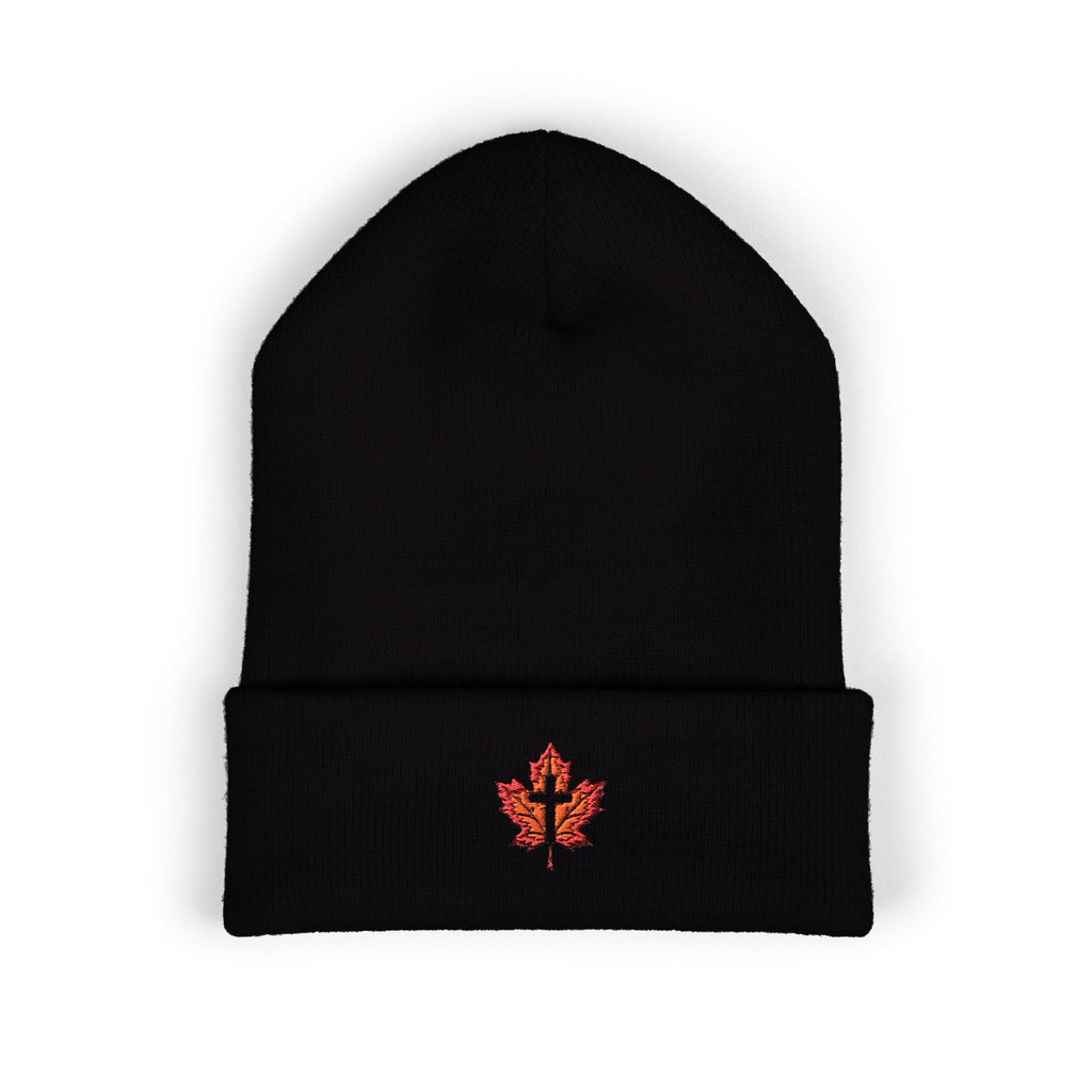 Leaf Limited Cross Beanie — Embroidered