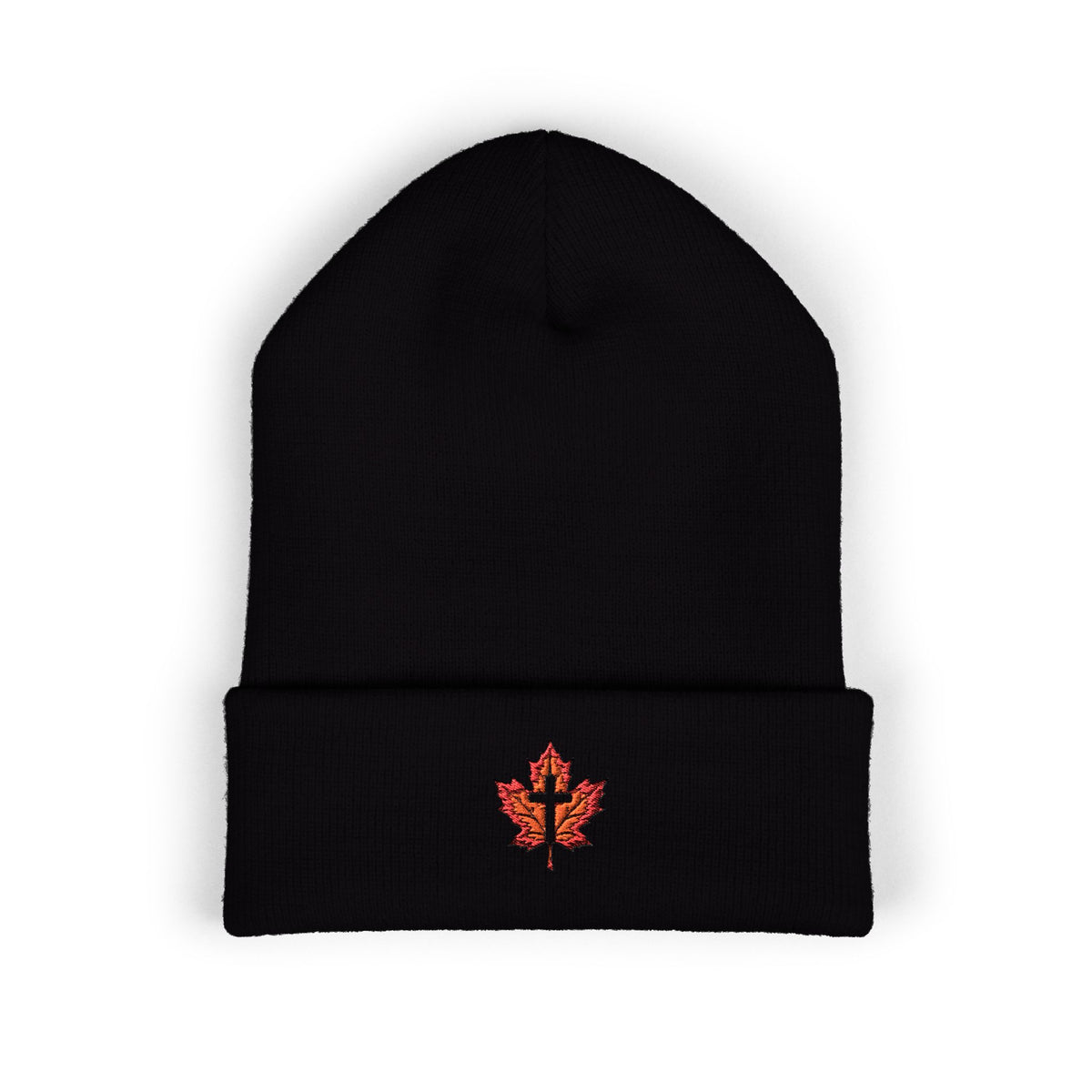 Leaf Limited Cross Beanie — Embroidered