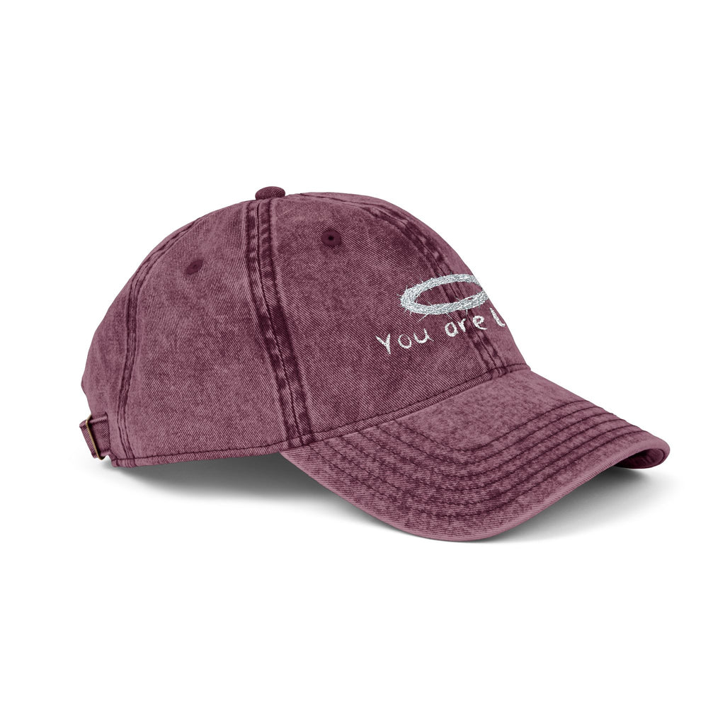 You Are Loved Embroidered Vintage Cap