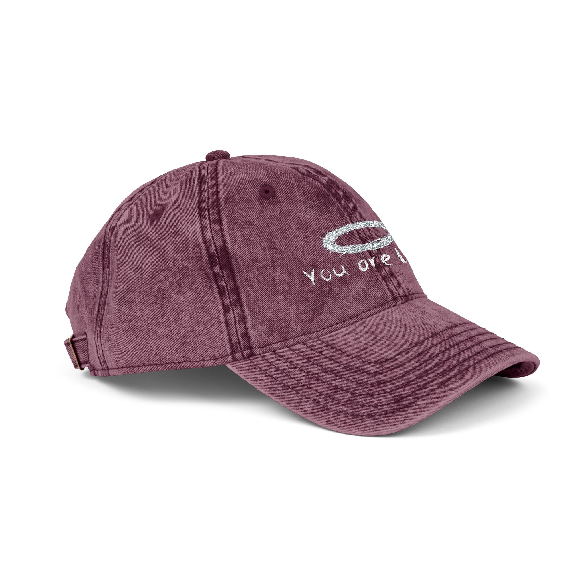 You Are Loved Embroidered Vintage Cap