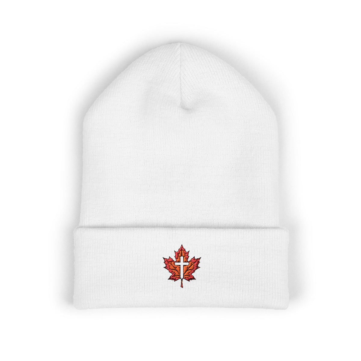 Leaf Limited Cross Beanie — Embroidered