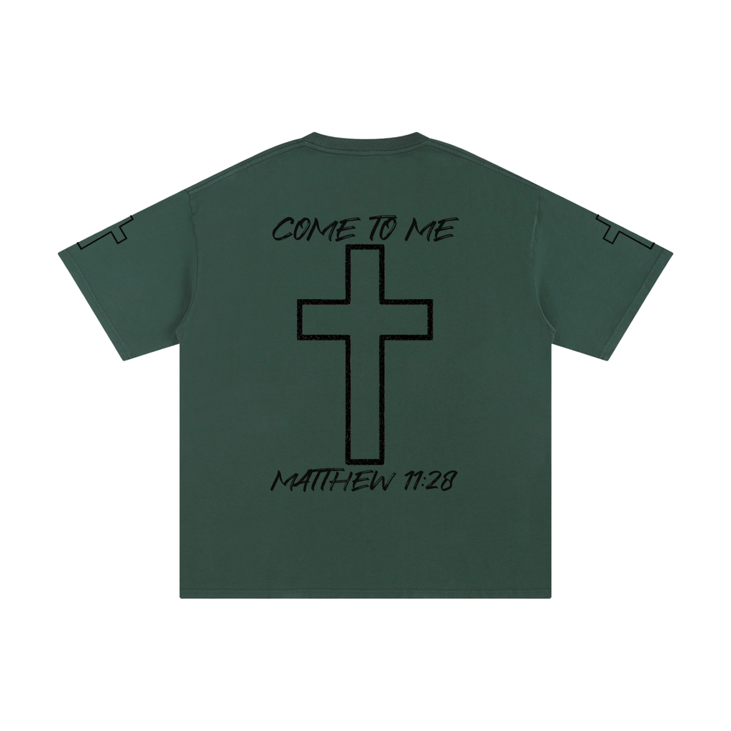 Matthew 11:28 Cotton Tee